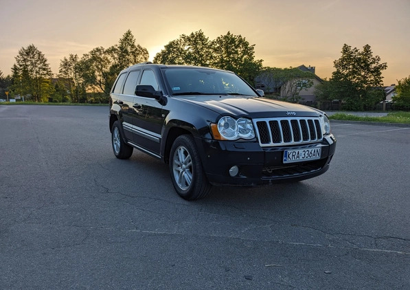 Jeep Grand Cherokee cena 29900 przebieg: 337000, rok produkcji 2008 z Kraków małe 301